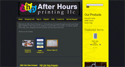 Desktop Screenshot of afterhoursprintingllc.com